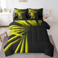 thumbnail image 1 of Erosebridal Teens Fashion Striped Bedding Sets King Size, Geometry Abstract Comforter Sets with Sheets, Modern Room Decor, Reversible, 1 of 5