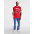 thumbnail image 2 of Marvel's Spider-Man Men's and Big Men's Graphic Cotton Tee with Short Sleeves, Sizes S-3XL, 2 of 5