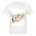 thumbnail image 4 of Bingfone Western Desert Cowboys Men'S Loose Fit Short-Sleeve Pocket T-Shirt, 4 of 7