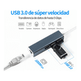 thumbnail image 2 of Adaptador USB C a Ethernet RJ45 LAN Plug & Play para Macbook Pro Malubero Gris, 2 of 5