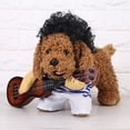 thumbnail image 5 of Disfraz divertido para perro y gato, guitarrista, vestido para cachorro, fiesta de Navidad de Halloween con peluca M, 5 of 5