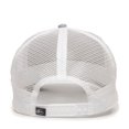 thumbnail image 2 of Outdoor Cap RGR-100M 5 Panel Heathered, Mesh Back Cap-Heathered Gray/White, 2 of 8