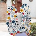 thumbnail image 2 of Kaondbfi Women's Cardigan, Fall Cute Print Open Front Knit Cardigan Sweater Winter Casual Loose Button Down Long Sleeve Coat Winter Clothing for Women, 2 of 4