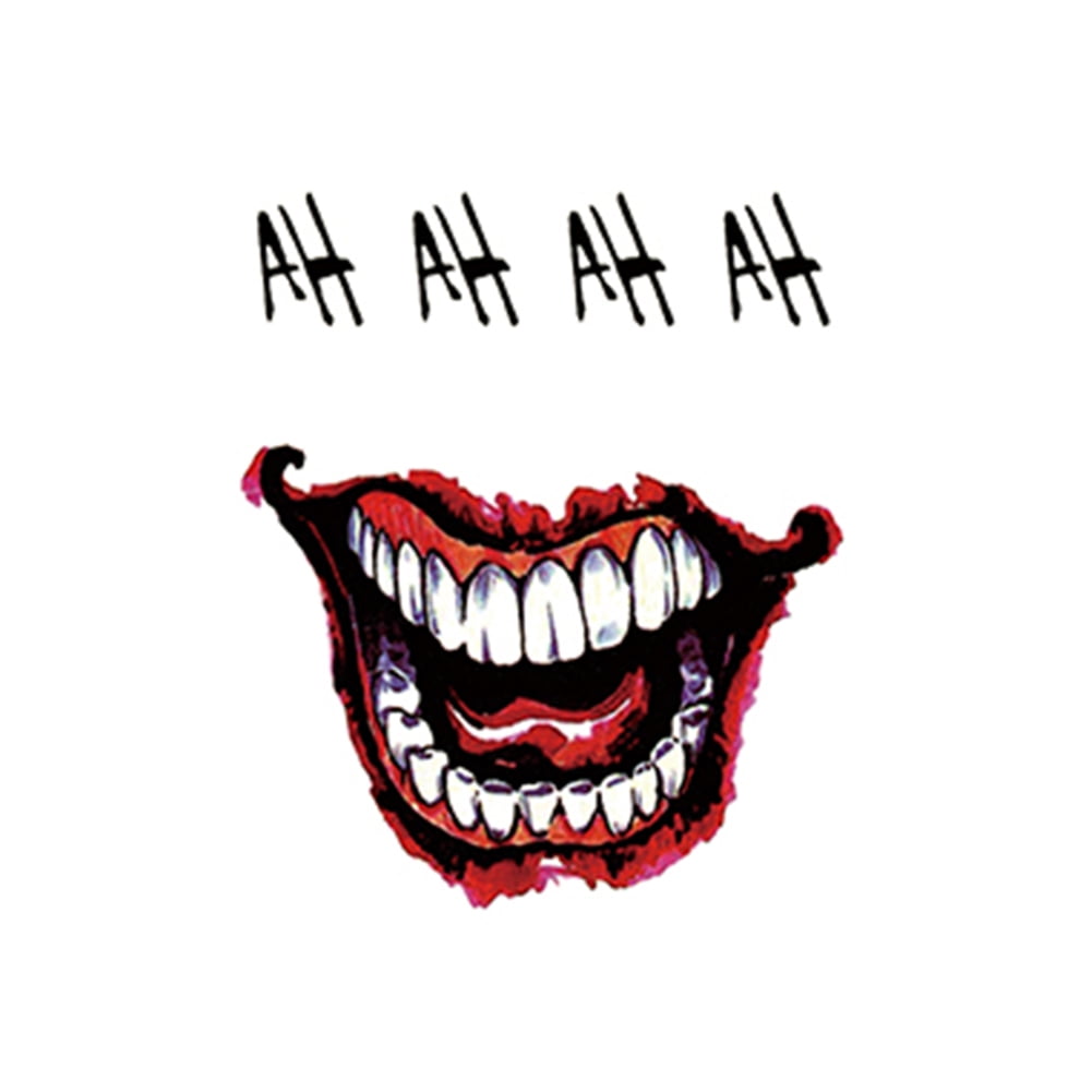 Waterproof Temporary Tattoo Sticker Rose Mouth Fake Tattoo Hand Body Art Walmart Com