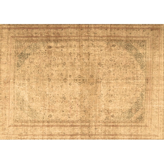 Ahgly Company Indoor Rectangle Persian Brown Traditional Area Rugs, 5' x 7'