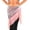 Pink, variant on KHONTS Women's Sparkly Fringed Wrap Skirt Tie Side Sequins Tassel Scarf Waist Towel for Belly Dance Festival Rave Party Yellow One Size