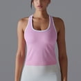 thumbnail image 2 of XFLWAM Workout Tank Top for Women Seamless Racerback Cropped Tops Ribbed Knit Slim-Fit Athletic Yoga Running Tops, 2 of 7