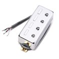 thumbnail image 4 of EeaseCA 4 Core Wire Copper Cover Bass Sealed Humbucker Pickups for 4 String Bass (Silver), 4 of 7