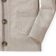 thumbnail image 3 of Hope & Henry Boys' Tipped Cardigan with Elbow Patches, 3 of 3