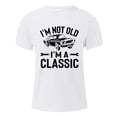 thumbnail image 5 of I'm Not Old I'm Classic Graphic Tees for Men 2026 Summer Casual Short Sleeve Crewneck Funny Old Birthday T Shirts, 5 of 5
