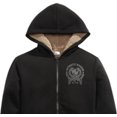 thumbnail image 2 of Epic Threads Big Boy's Fleece Lined Full Zip Hoodie Black Size Small, 2 of 3