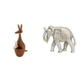 thumbnail image 1 of Figura de de madera tallada a mano, escultura decorativa única para dormitorio, estantería, recuerdo de fiesta, regalo., 1 of 8