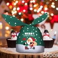 thumbnail image 3 of Bolsas Navideñas Paquete de 100 Bolsas de Regalo Goody a Granel para Empaquetar Regalos Gloria Envoltura de dulces, 3 of 9