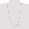 thumbnail image 5 of Avariah Diamonds Solid 10k Yellow Gold 1.6mm Round Open Link Cable Chain - 30", 5 of 8