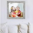 thumbnail image 3 of 27x27 Frame Silver Real Wood Picture Frame Width 1.5 inches | Interior Frame Depth 0.5 inches |, 3 of 8