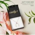 thumbnail image 6 of Emily C Original Patented Ring Holder Necklace - Stainless Steel - Women & Men Wedding /Engagement Ring Necklace Holder - Gift for Her - Mother, Mom, Wife, Nurse, Doctor (Wishbone), 6 of 8