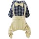 thumbnail image 1 of Camisa para Perro Ropa Camisa A Cuadros Pajarita Camisa Informal Fresco Verano Primavera Otoño Chaleco para Perro Pequeño Cachorro Azul Negro,S brillar Electrónica, 1 of 5