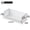 White-Large, variant on Magnetic Kitchen Storage Rack, Refrigerator Side Storage Box, Vegetable Side Box, Gap Magnetic Hanging Basket, No Drilling Required