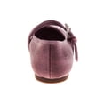 thumbnail image 5 of Badgley Mischka Little Girls Velvet Ballet Flats, 5 of 6