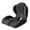 Black, variant on Esquirla Multifunction Memory Foam Chair Pad Breathable Backrest Support Cushion Non Slip Dark Gray Light Gray