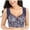 Blue, variant on Seamless Underwear For Women Ice Silk Wireless Plus Size Comfortable Sleep Yoga Sports Bra