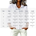 thumbnail image 2 of Lenpel Womens Button down Shirts Striped Casual Long Sleeve Hooded Tops with Pockets Fashion Fall Outfits, 2 of 4