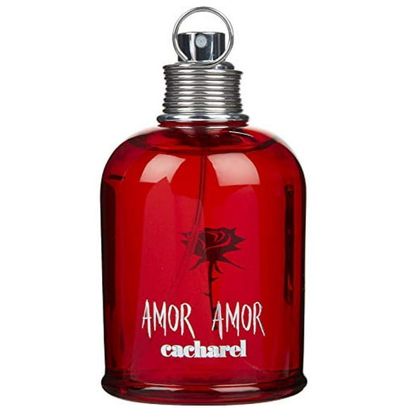 Amor Amor par Cacharel pour les Femmes. Eau de Toilette Spray 3.4 Oz.