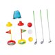 thumbnail image 5 of Kids Golf Club Juego con bolsa de almacenamiento con bolas Multifunción Juguetes deportivos Toyes de golf educativos para niñas Juegos familiares Gris, 5 of 8