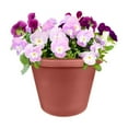thumbnail image 5 of The HC Companies 12" Plastic Outdoor Classic Flower Planter, Terra Cotta, 5 of 5