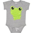 thumbnail image 3 of Inktastic Cute Frog, Little Frog, Baby Frog, Green Frog Boys or Girls Baby Bodysuit, 3 of 5