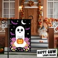 thumbnail image 5 of Cute Ghost Double-Sided Garden Flag 12x18 Fall Yard Decor Outdoor Garden Welcome Flag for Lawn Farm and Patio Banner, 5 of 6