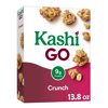 (5 pack) Kashi GO Breakfast Cereal, Vegan Protein, Fiber Cereal, Cinnamon Crunch, 13.8oz Box (1 Box)