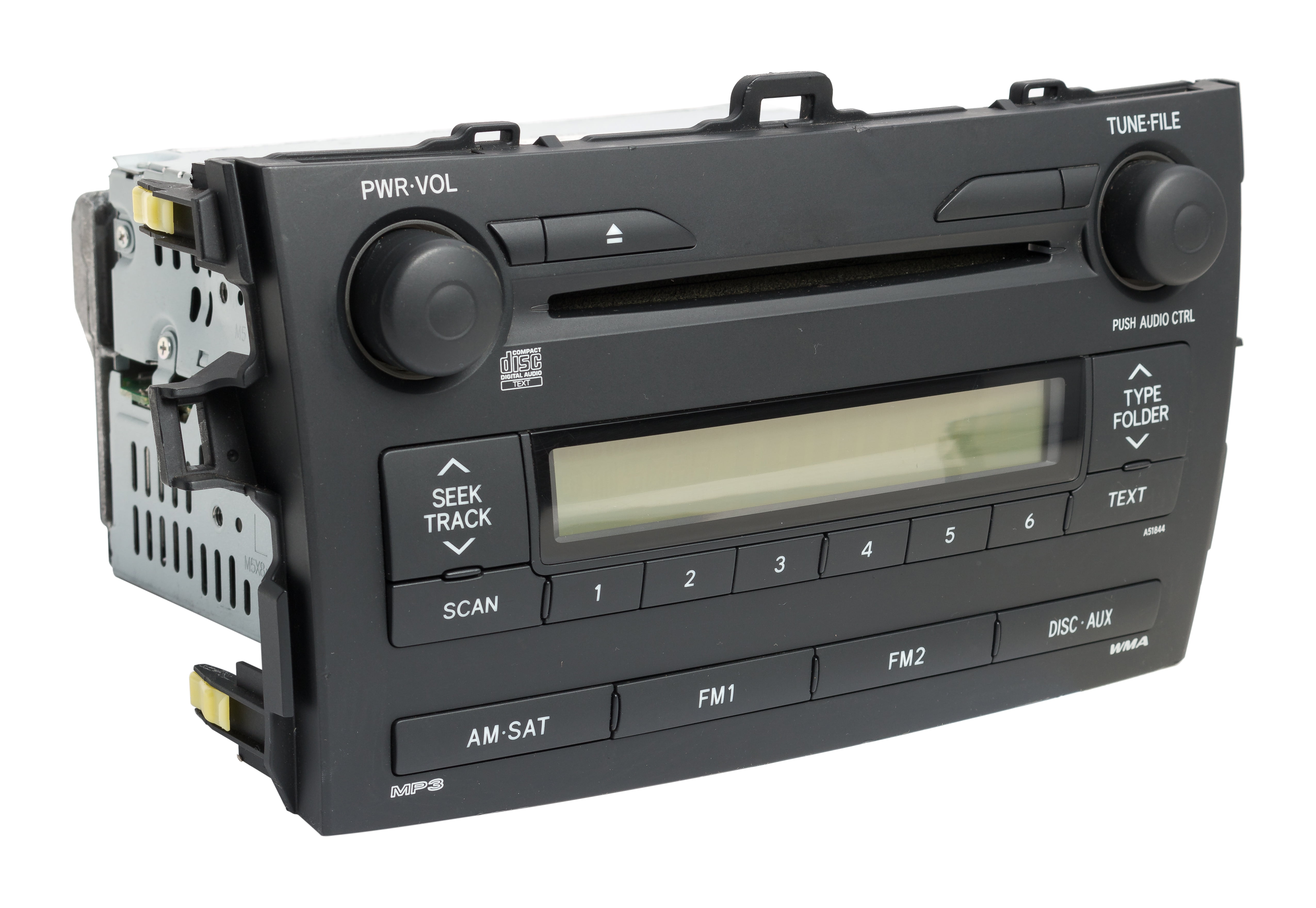 Restored 2009 Toyota Corolla AM FM Radio WMA MP3 Player Single-Disc CD Player 86120-02750 (Refurbished)