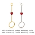 thumbnail image 3 of Yuarrent Soporte Anillos Estante Corazón romántico Asistente Accesorios Mano galvanizada Antideslizante Suministros Gadgets Regalos para Mujeres Hombres encendedores plata METRO Yuarrent HA061671-04, 3 of 6