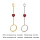 thumbnail image 4 of Inteprter Soporte Anillos Estante Corazón romántico Asistente Herramienta Accesorios de joyería Galvanizado Coleccionable Regalo para el hogar para encendedores plata METRO Inteprter HA061671-04, 4 of 6