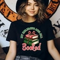 thumbnail image 3 of My Holidays Are All Booked Graphic Tee | Funny Book Lover Reading Shirt, White, Size M, 3 of 6