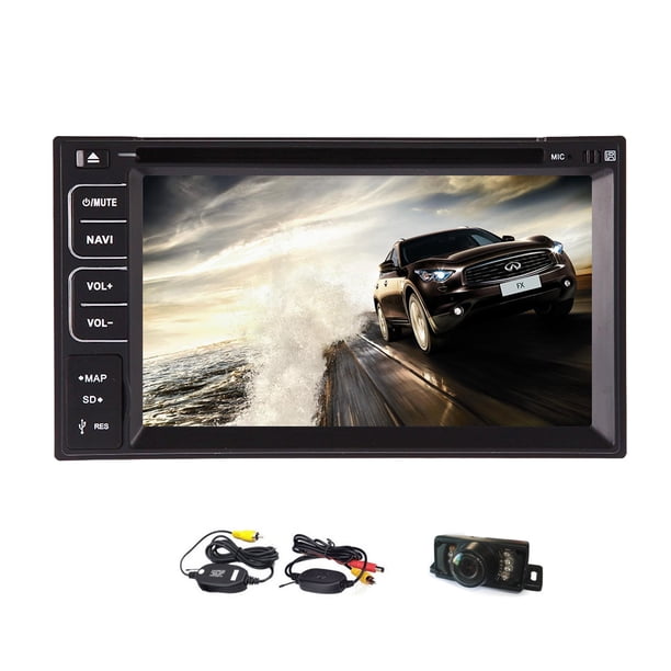 Double Din In Dash Headunit 6 2 Inch Touch Screen Gps