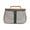 White, variant on New Retro Vintage Vanity Bag, Clear Makeup Organizer with Handle, Large Capacity Water Resistant Cosmetic Toiletry Bag for Women, Travel Skincare Storage Case