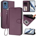 thumbnail image 2 of GANGXUN Wallet Case for Motorola Moto G Play 5G 2024 – Magnetic Closure, RFID Blocking, Wrist Strap, Wireless Charging Compatible, 2 of 6