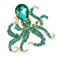 thumbnail image 1 of Broche Sunnimix Pin Papá Noel Pulpo Verde 3.7x3.9cm, 1 of 6