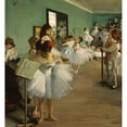 thumbnail image 3 of Degas, Edgar 12x13 Black Modern Framed Museum Art Print Titled - The Dance Class, 3 of 5