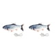 thumbnail image 1 of 2x carga éctrica juguete pescado, , hierba gatera, niños, , smontable, 1 of 9