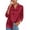 Chestnut Red, variant on Womens Soft Satin Silk Leopard Button Down Shirts Silky Long Sleeve Work Shirt Dress Blouses Tops Light XL