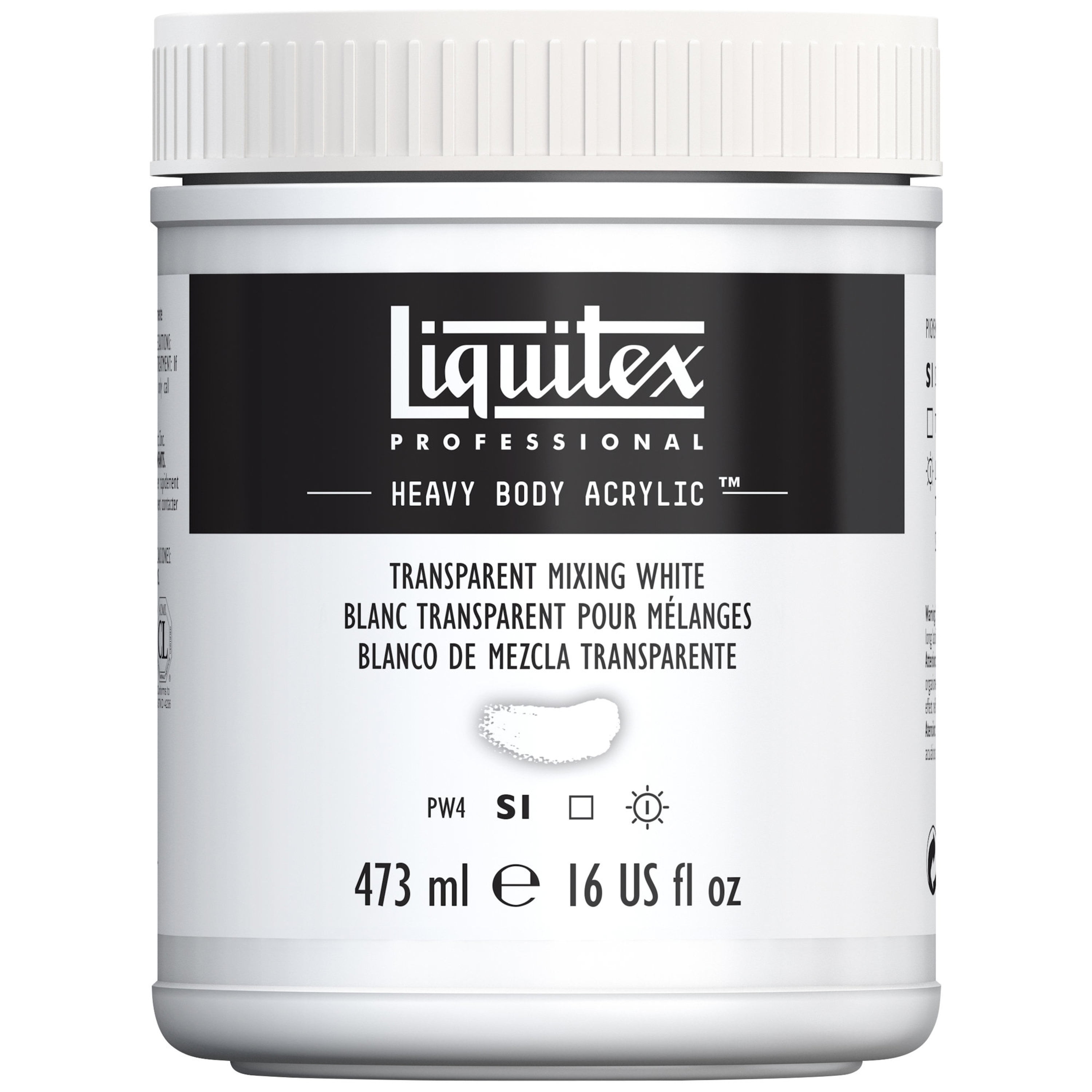 Liquitex Professional Heavy Body Acrylic Color, 473ml, Transparent