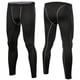 thumbnail image 1 of Men's Compression Pants Elastic Men Workout Leggings Fast Drying Athletic Workout Running Tights Grey Line L, 1 of 4