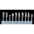 Tungsten Carbide Burr Set 1/8"Shank 10Pcs Die Grinder Rotary Tool Rasp