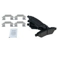 thumbnail image 4 of TRQ Front & Rear Ceramic Brake Pad & Coated Rotor Kit w/Fluids for Cadillac CTS BKA24954, 4 of 6