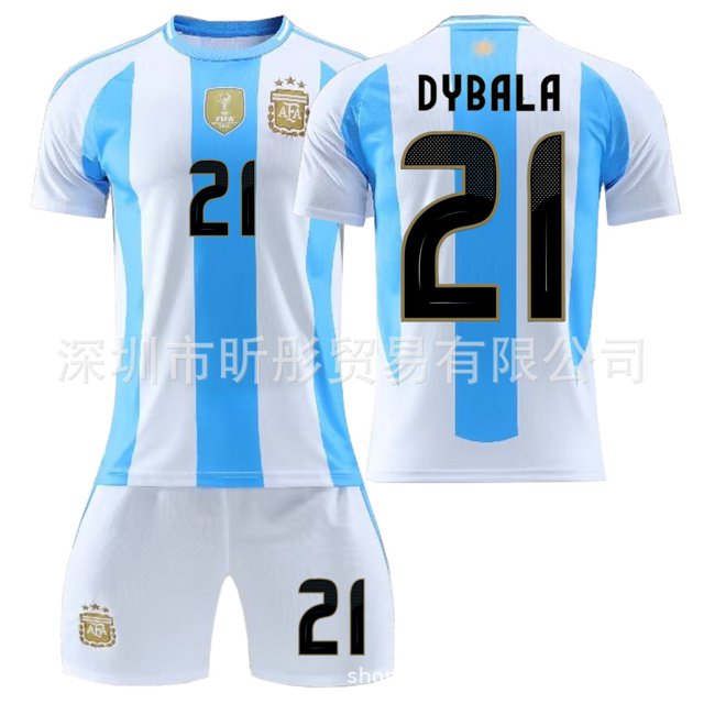 10 Messi 11 Di Maria 7 De Paul Adult Child