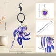 thumbnail image 6 of Home Goodnight GI Character keychain set, 3pcs Acrylic Figure Keychains Anime Merch Keyring, 6 of 10