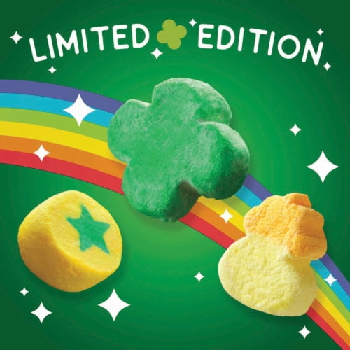 General Mills Lucky Charms Magic Clovers Limited Edition Breakfast Cereal, 10.5 oz, 2 Pack